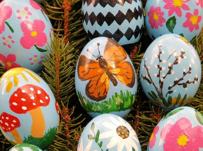 Hand Painted Eggs