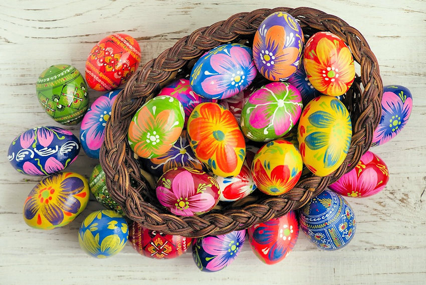 Hand Painted Eggs