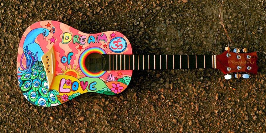 Mixed Media Guitar