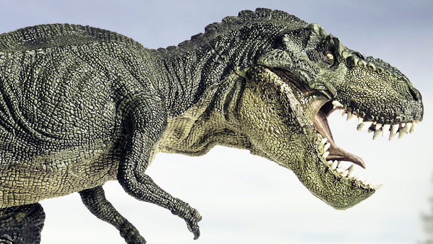 T-Rex Roaring Sideview