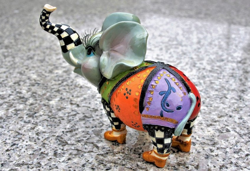 Mixed Media Figurine