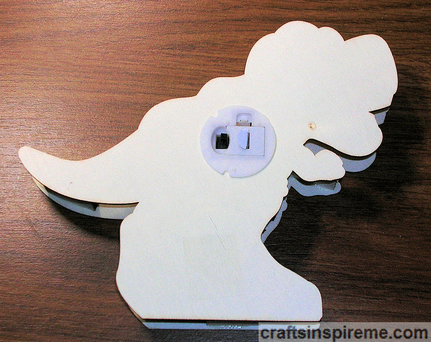 Original Raw Wood Back