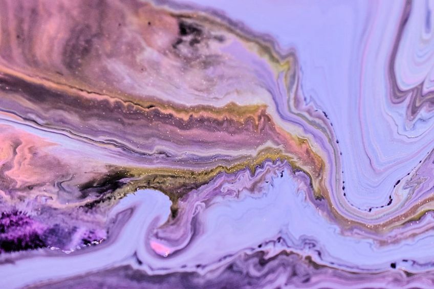 Paint Pouring Abstract Art