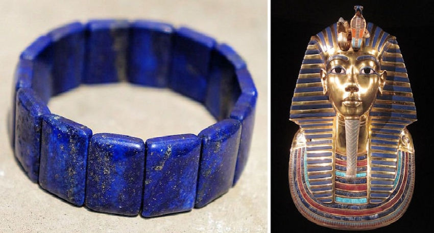 Lapis Lazuli & King Tut Mask