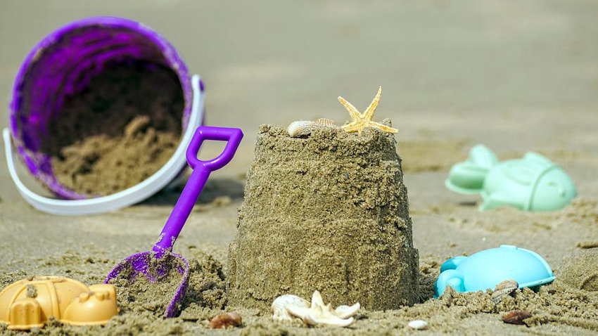 Child's Sandcastle