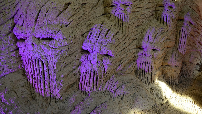 Special Effects Lit Monster Cave