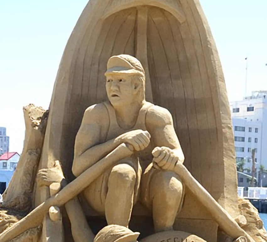 Closeup Lifeguard Rescue