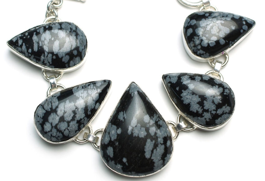 Snowflake Obsidian