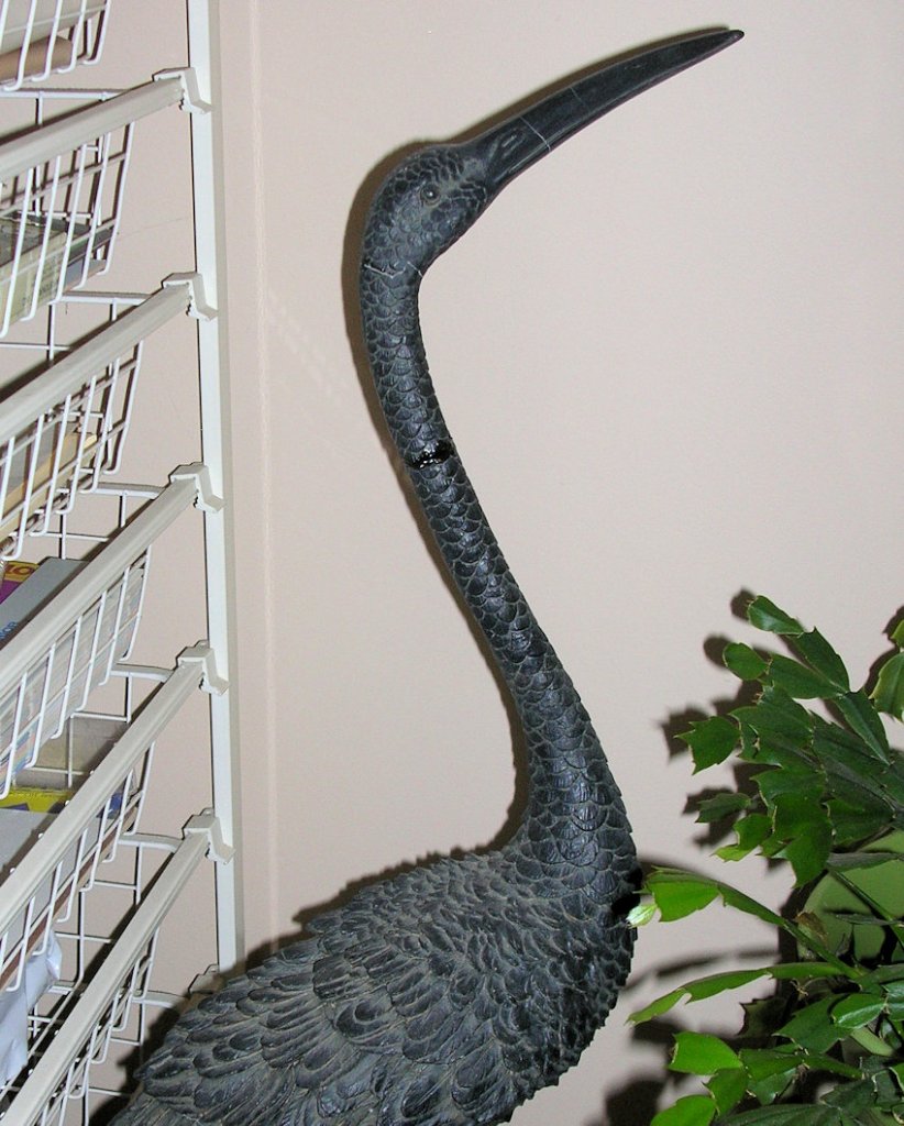 Crane Statue