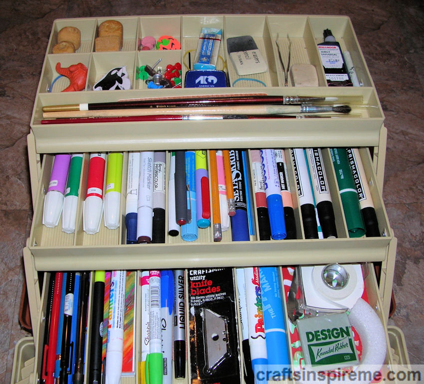 Open Tackle Box