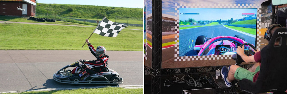 Go Karts & F1 Simulator