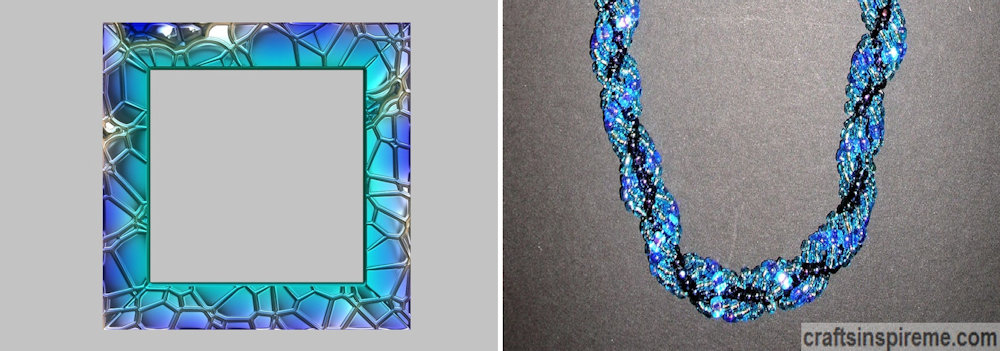 Stained Glass & Necklace