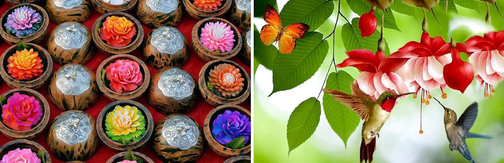 Decorative Soaps & Digital Collage