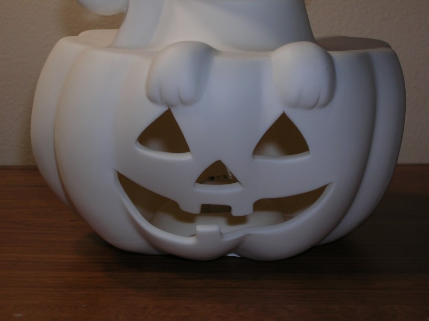 Ceramic Pumpkin Closeup