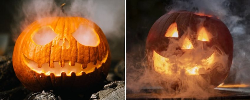 Pumpkins in the Fog