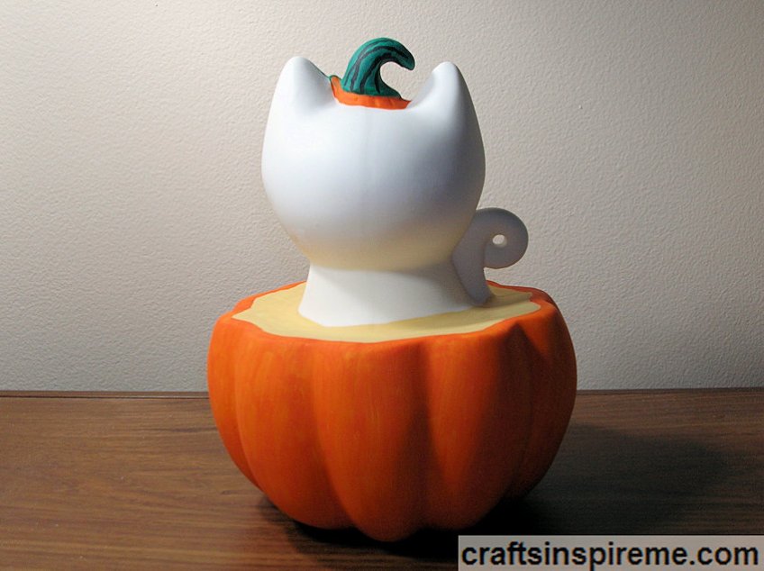 Painted Pumpkin Interior