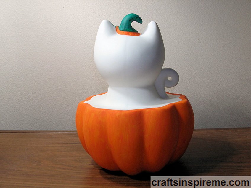 Painted Pumpkin Back