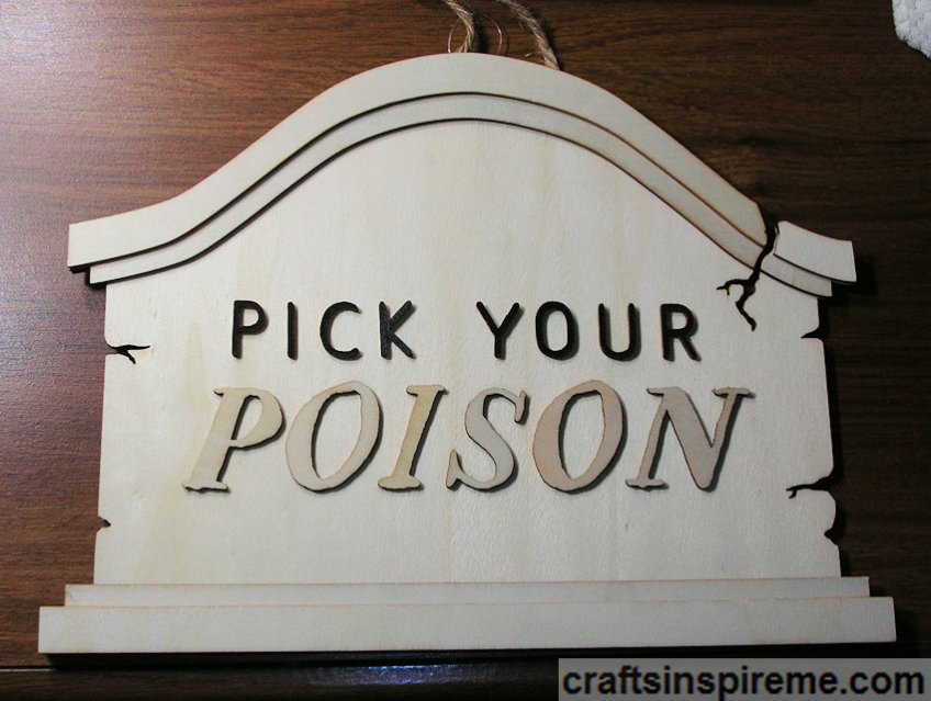 Letters Colored Black