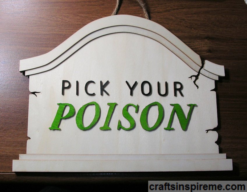 Letters Colored Green