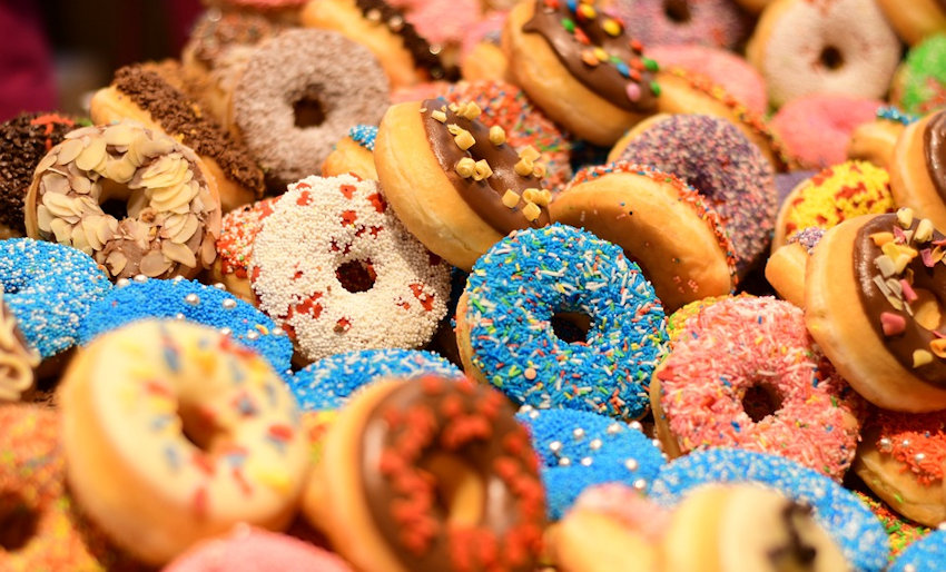 Frosted & Sprinkled Donuts