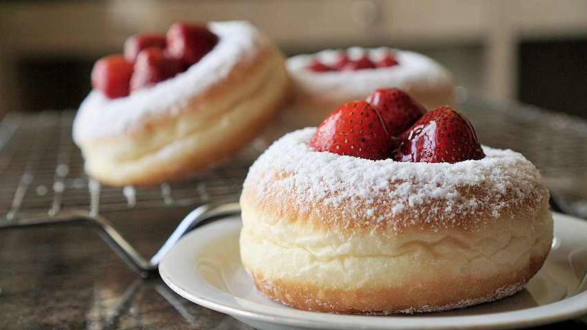 Strawberry Shortcake Donut