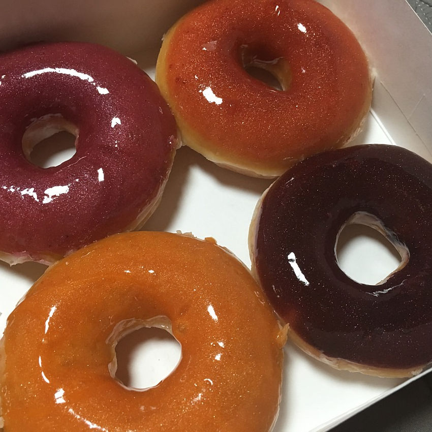 Glazed Sugar Coated Donuts