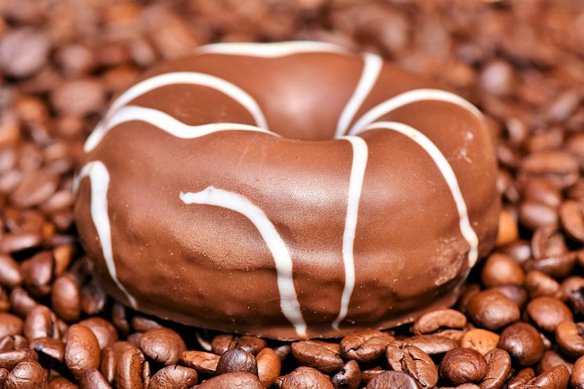 Chocolate Coffee Donut