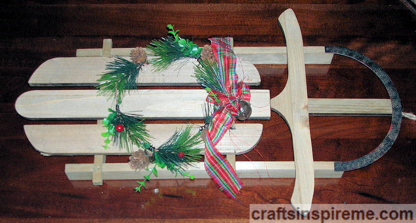 Wooden Sled