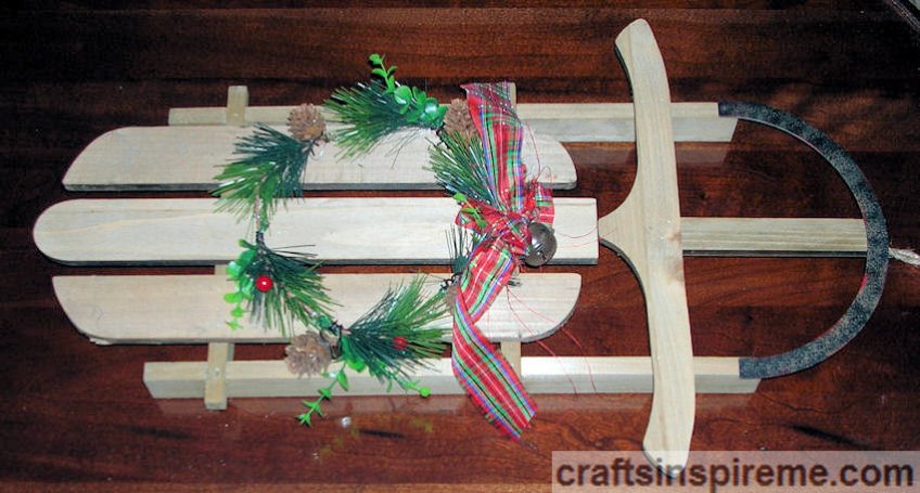 Wooden Sled
