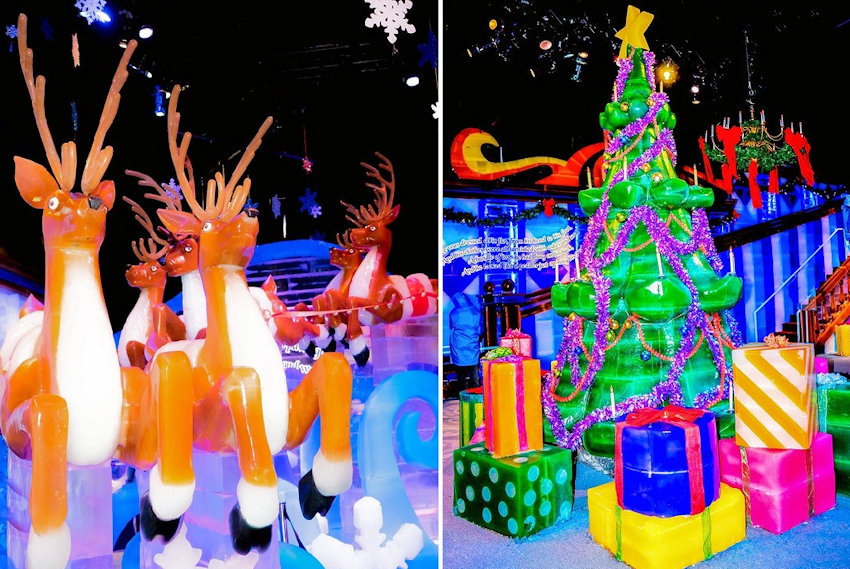 Reindeer & Xmas Tree