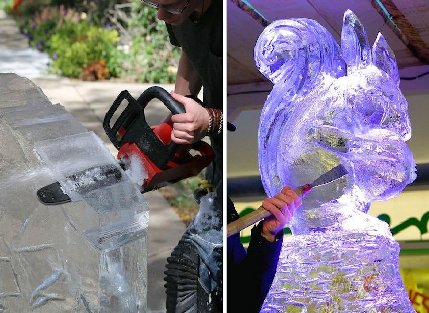 Chain Saw & Ice Chipper