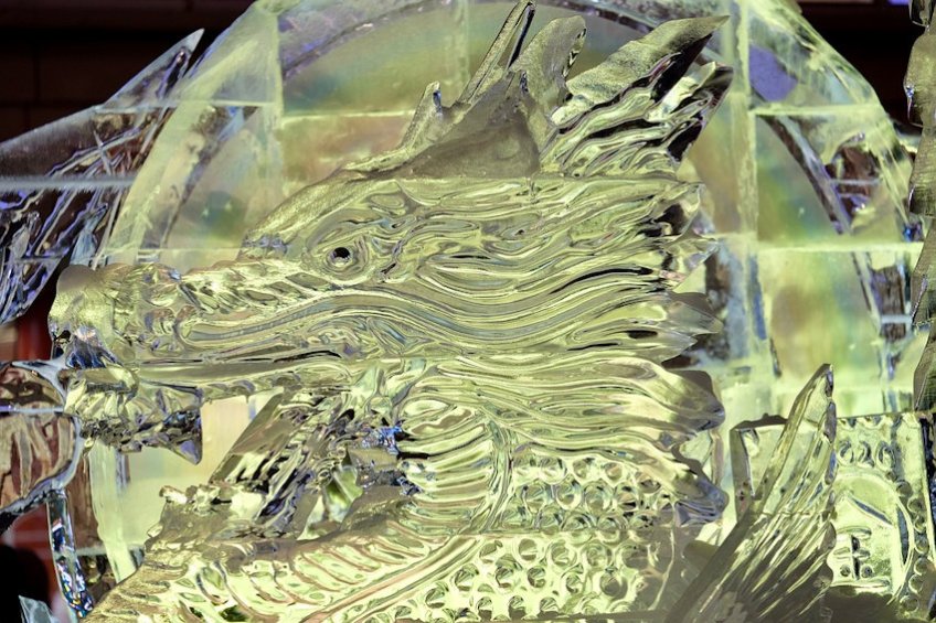 Chinese Dragon with LEDs