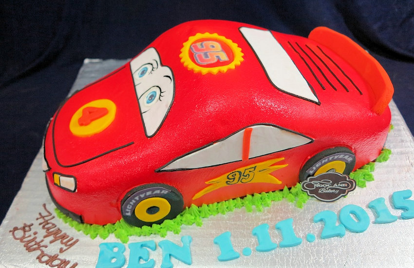 Sports Car Cake