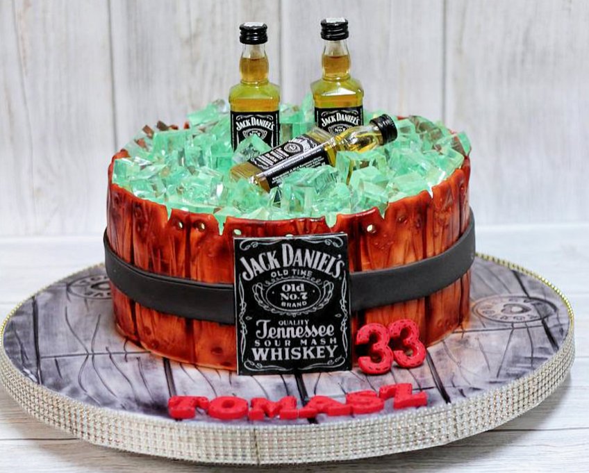 Jack Daniels Cake