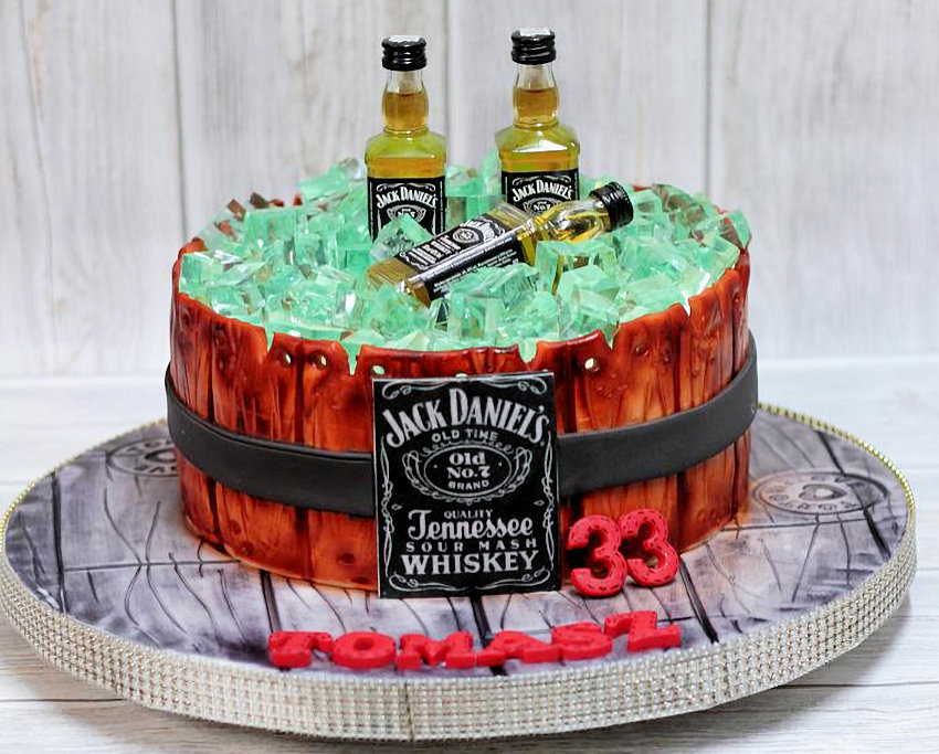 Jack Daniels Cake