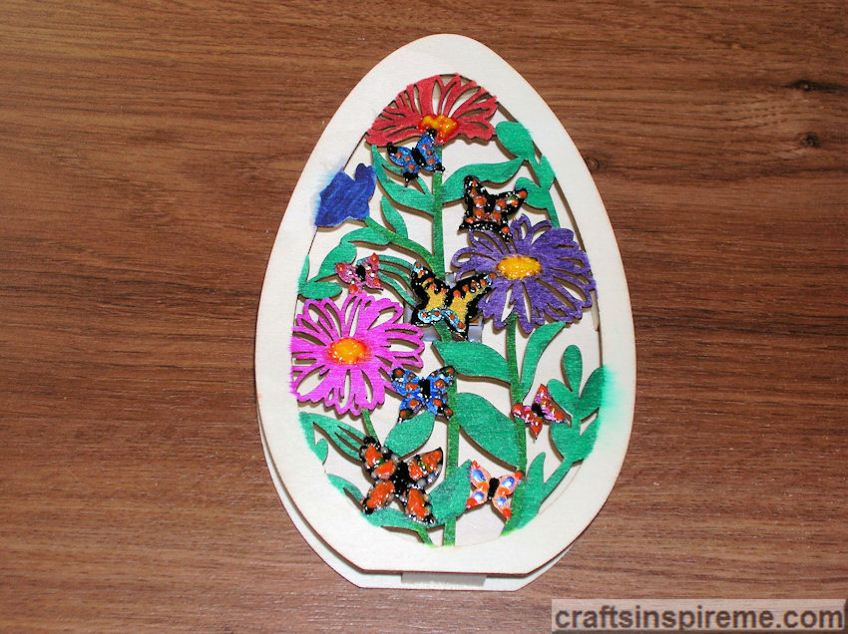 3D Painted Butterflies