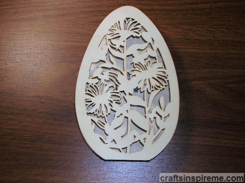 Raw Wood Flower Garden