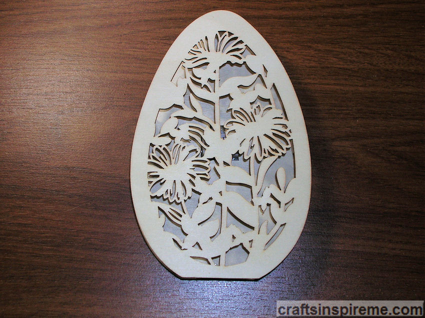 Raw Wood Flower Garden