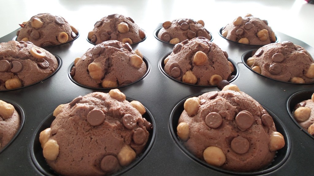 Chocolate Hazelnut Muffins