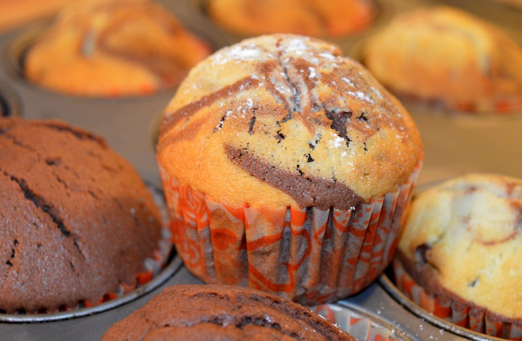 Vanilla & Chocolate Swirl Muffins