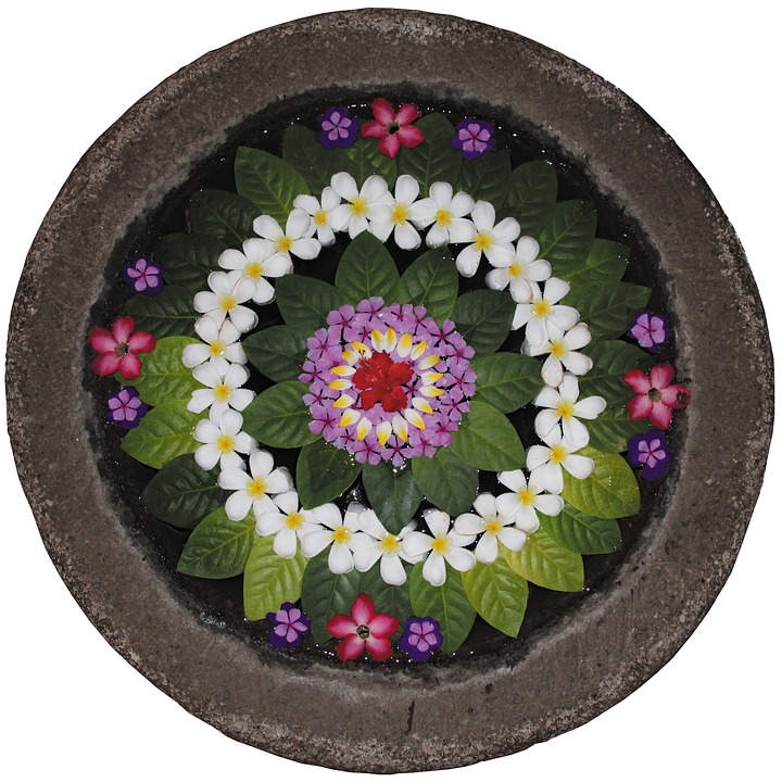 Floating Floral Centerpiece