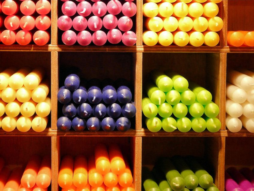 Retail Candle Display