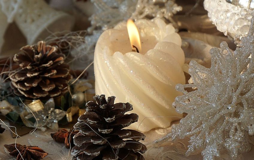 Twisted Pillar Candle