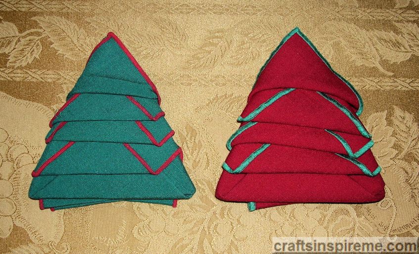 Christmas Tree Napkins