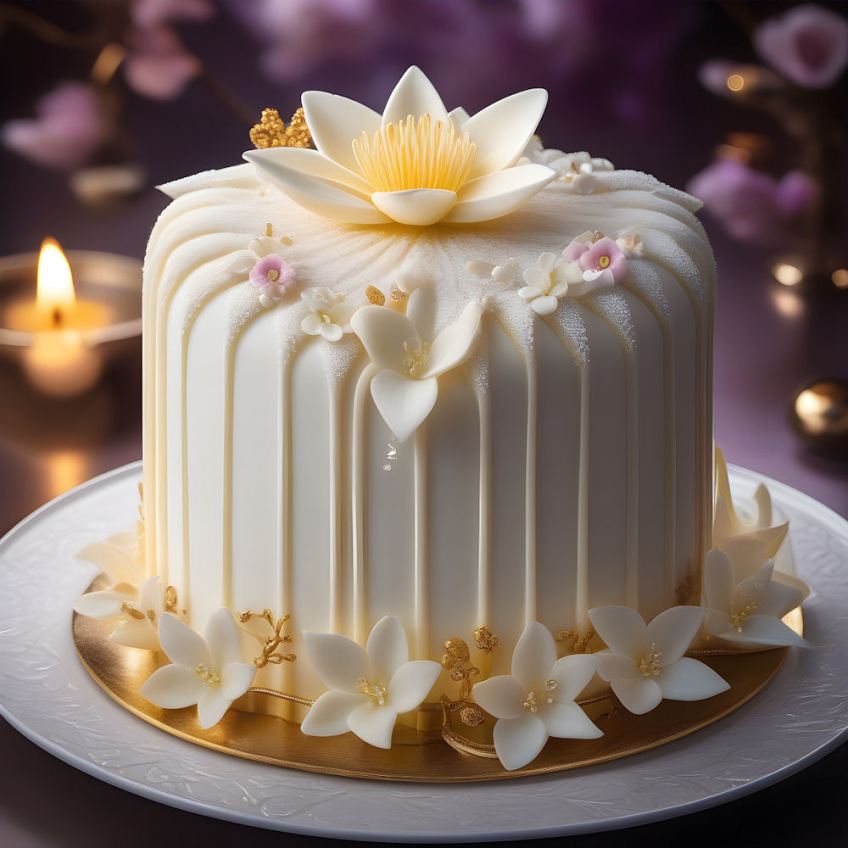 Cascades Lotus Cake