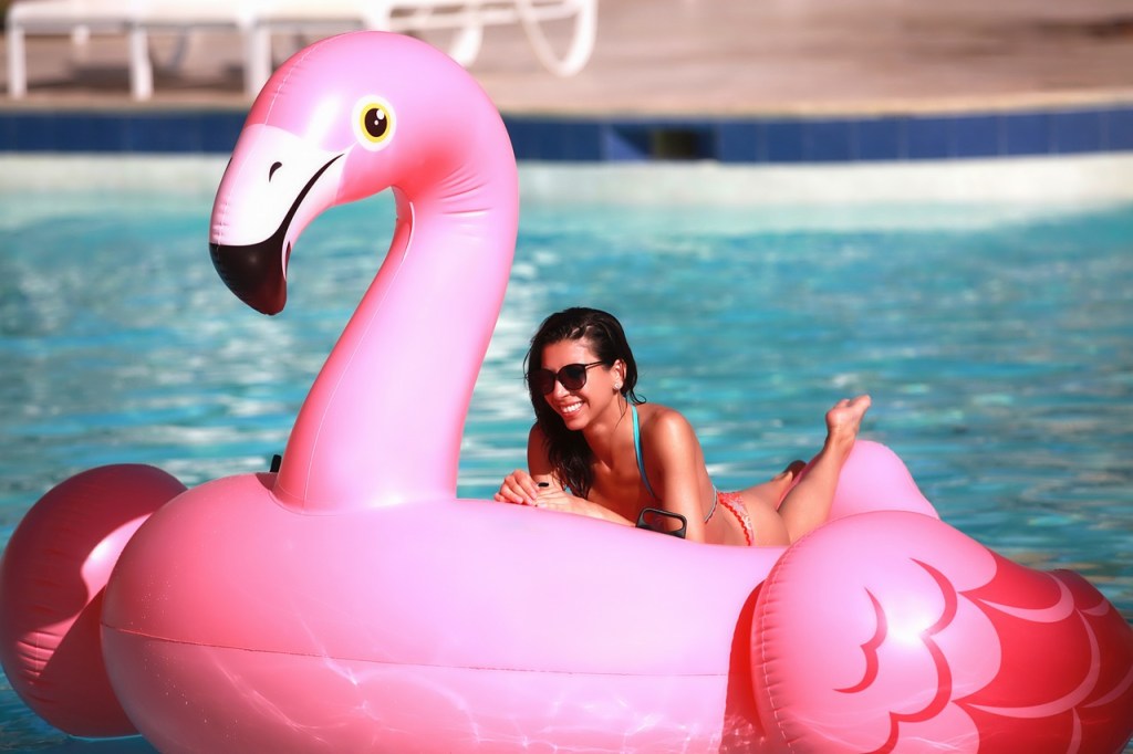 Flamingo Float