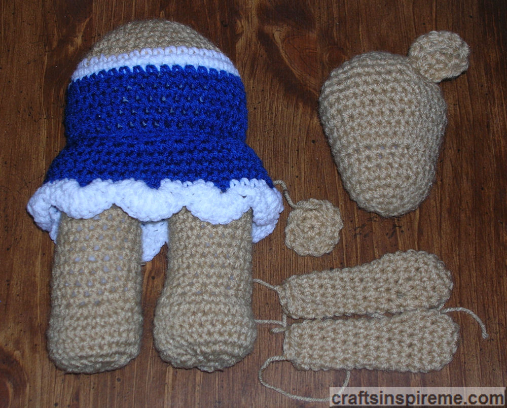 Bear Body Arms & Head