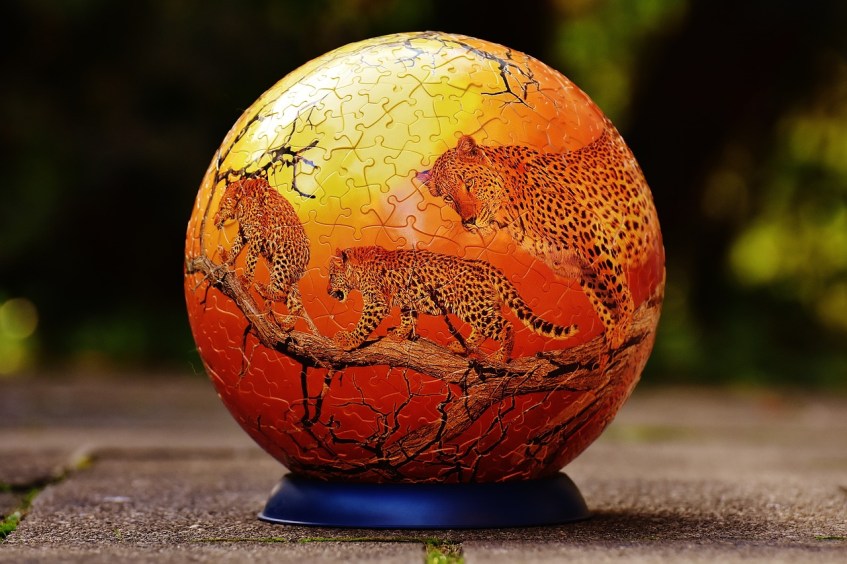 Jigsaw Puzzle Ball