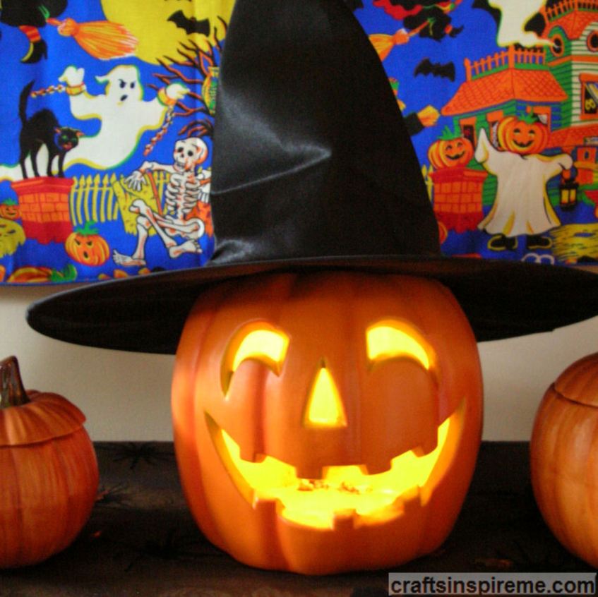 Kid Friendly Pumpkin Witch
