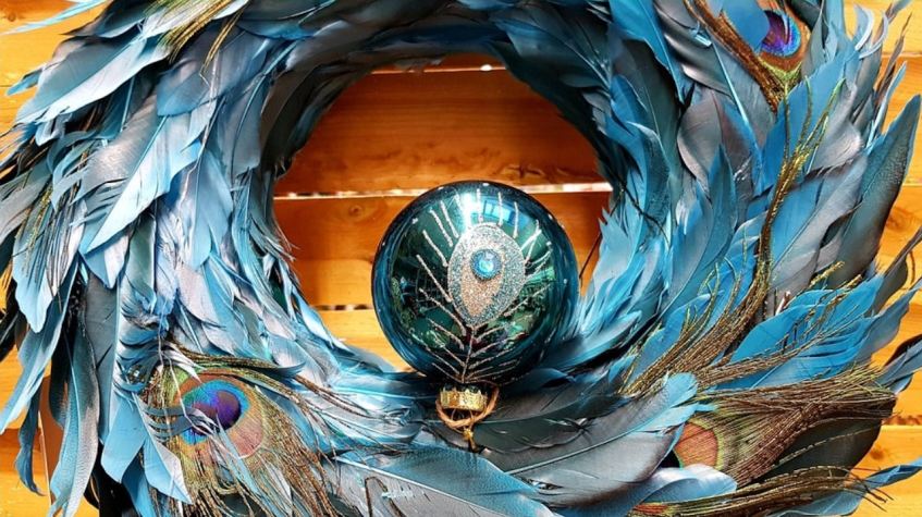 Feather Wreath